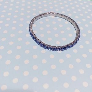 Swarovski Blue Crystal Bracelet